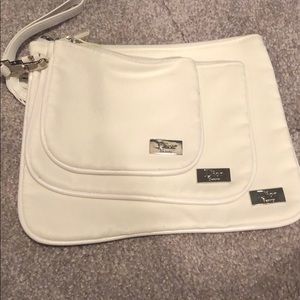 Set of three Dior makeup bags